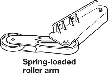 Electric strike, Hailo 3992-02, for hinged doors