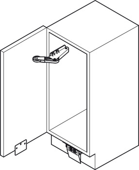 Electric strike, Hailo 3992-02, for hinged doors