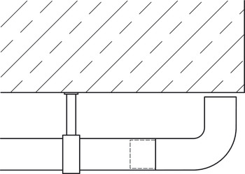 Curved end cap, for plug fitting, bar railing system