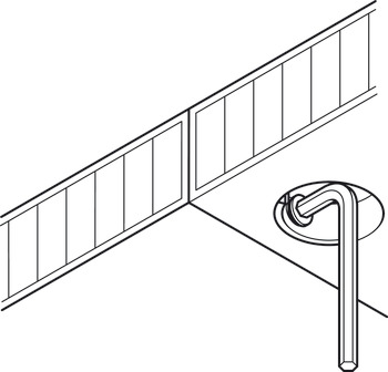 Cover cap, Confirmat, connector with pressure plate