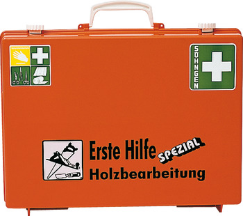 First aid kit, Special for woodworkers