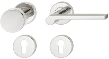 Door handle set, Stainless steel, Startec, model LDH 2174