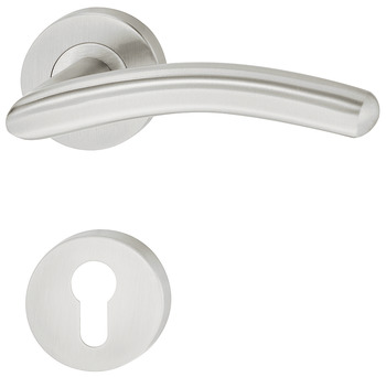 Door handle set, Stainless steel, Startec, model LDH 2184