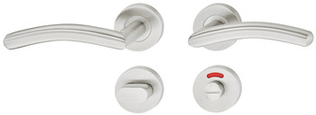 Door handle set, Stainless steel, Startec, model LDH 2184