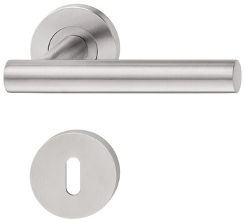 Door handle set, Stainless steel, Startec, model PDH4172, grade 4