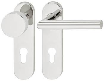 Door handle set, Stainless steel, Startec, model LDH 2171