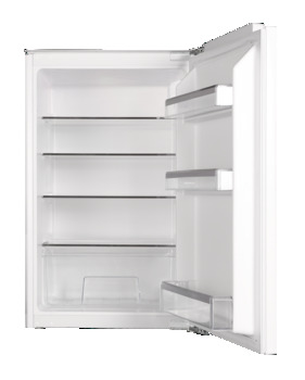 built-in refrigerator, Dim. (W x H): 540 x 880 mm, fixed door