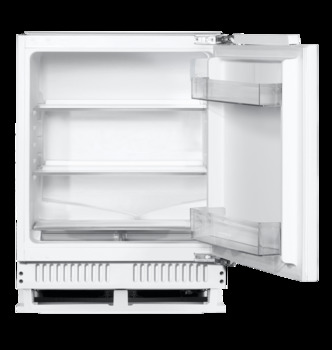 Under unit refrigerator, for cabinet width: 600 mm, fixed door