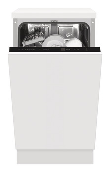 Built-in dishwasher, fully integrated, for cabinet width: 450 mm, 10 standard place settings