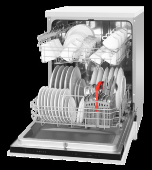 Built-in dishwasher, fully integrated, for cabinet width: 600 mm, 12 standard place settings