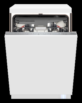 Built-in dishwasher, fully integrated, for cabinet width: 600 mm, XXL, 16 standard place settings, connected appliance door